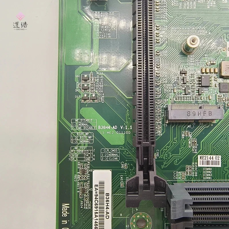 Acer P03-600 마더보드B36H4-AD LGA 1151 DDR4 B360 메인보드 완전 작동 리퍼