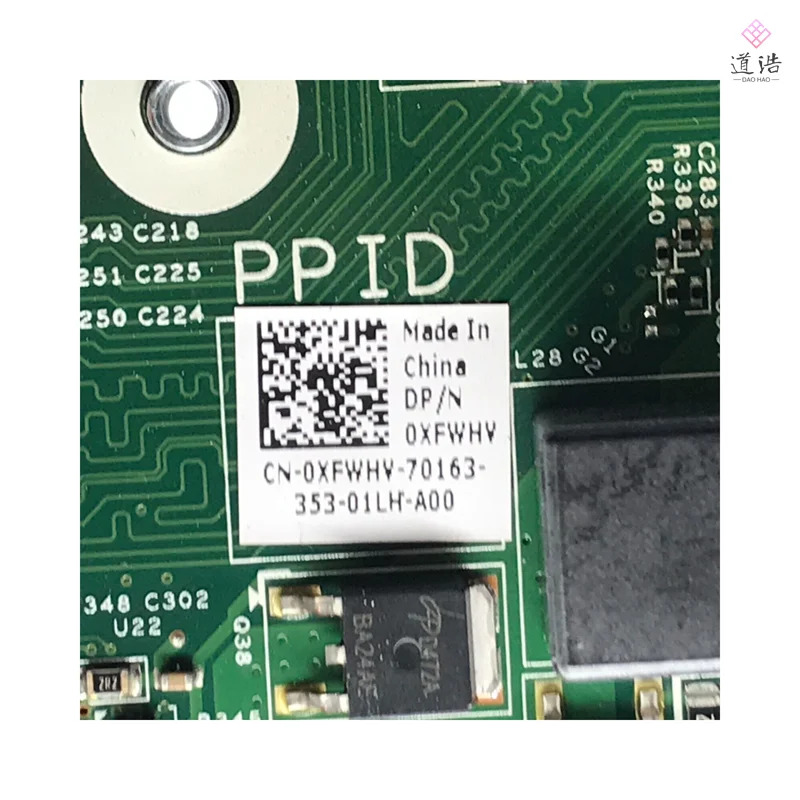 Dell piron 660S Vostro 270S 마더보드 11061-1 CN-0XFWHV XFWHV 0XFWHV LGA 1155 메인보드 리퍼 완료 DIB75R