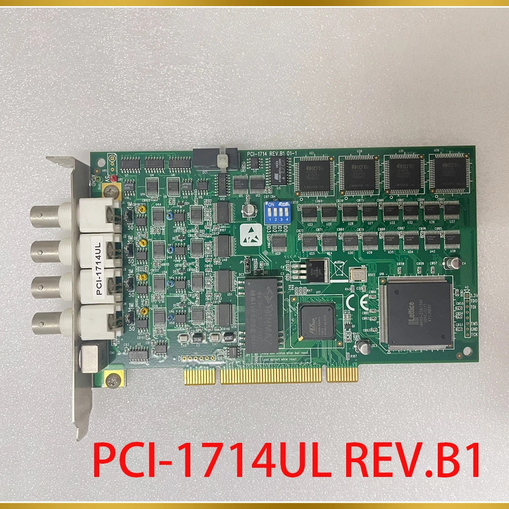 어드밴텍 10메가바이트 12비트 4채널 동시 아날로그 입력 캡처 카드 PCI-1714UL REV.B1용