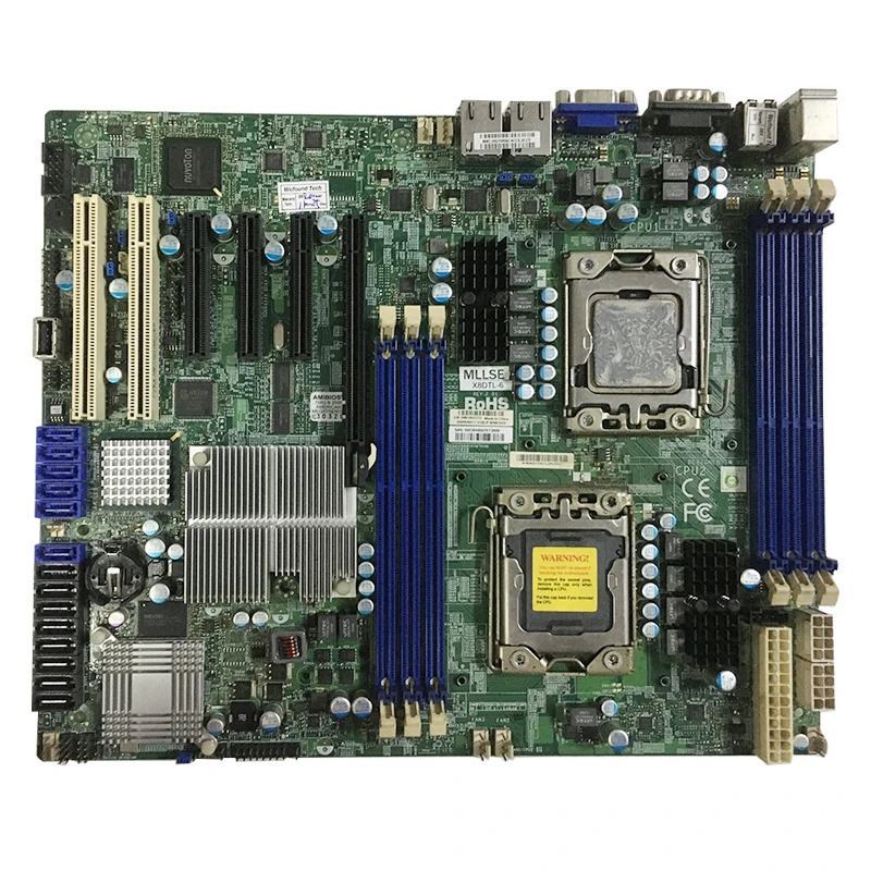 Xeon 프로세서 5600/5500 시리즈 DDR3 SATA2 PCI-E 2.0 X8DTL-6Supermicro 마더보드 지원