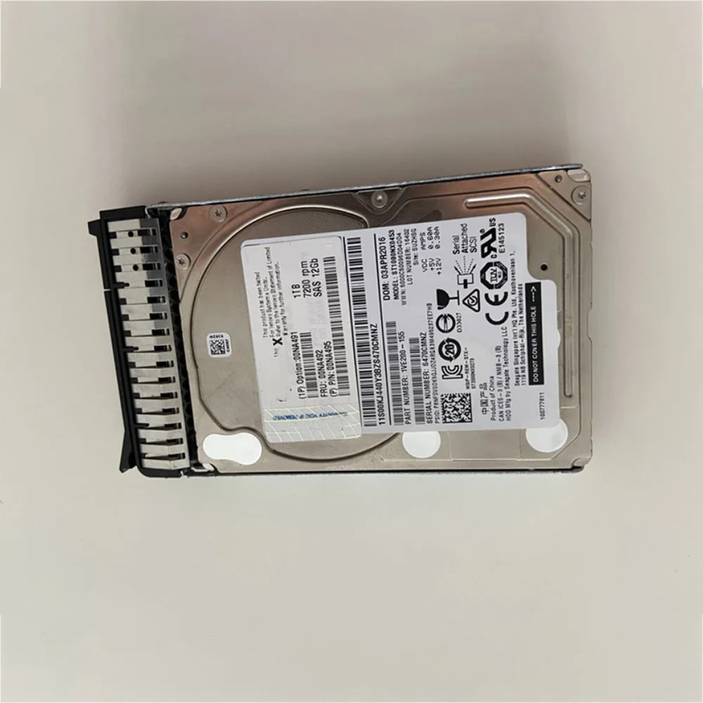 X3650 M5 X3550 1T 7.2K 2.5 SAS 12Gb 00NA492 서버 하드 1TB