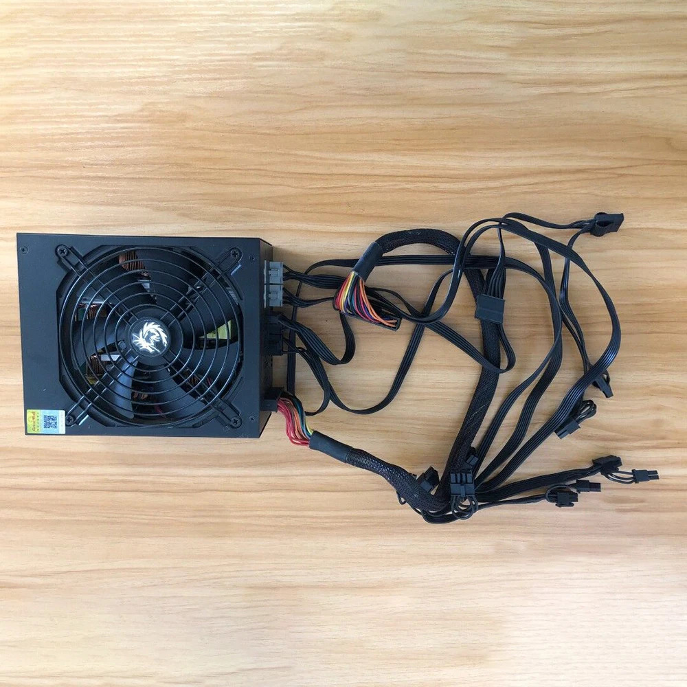 만리장성 GW-EPS800DA90 204P SATAx6 62Px12 4P4Px2마이닝 전원공급장치800W 전 리퍼