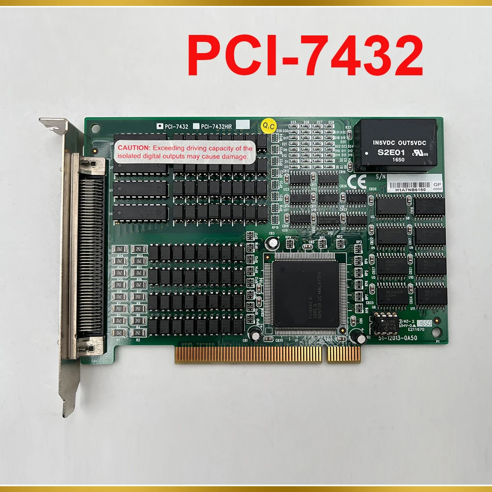 ADLINK 64채널 절연 고속 디지털 IO 카드 캡처 PCI-7432용