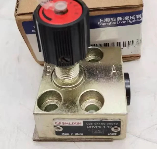 SHLIXIN 스로틀 밸브 DRV6-1-10 DRV8-1-10 DRV10-1-10 DRV12-1-10 DRV16-1-10 DRV20-1-10 DRV25-1-10 DRV30-1-1