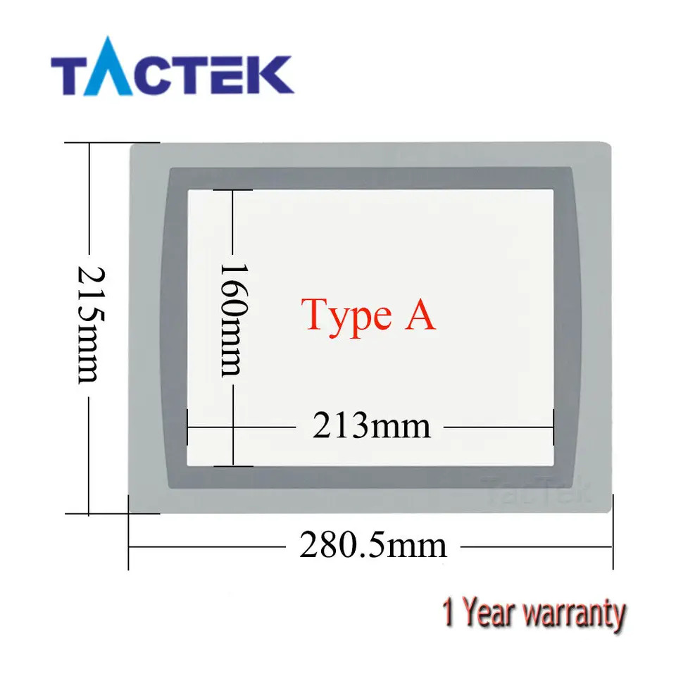 오버레이 터치 스크린 패널 2711P-T10C21D8S-B 2711P-T10C21D8S B SER