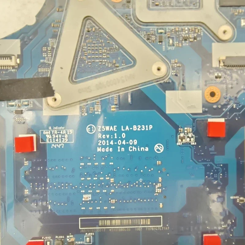 에이서 아스파이어 E5-521 E5-521G 노트북 마더보드 NBMSLA-B231P 511001 A6-6310 CPU 1GB DDR3 메인보드 리퍼 완료 완전 작동