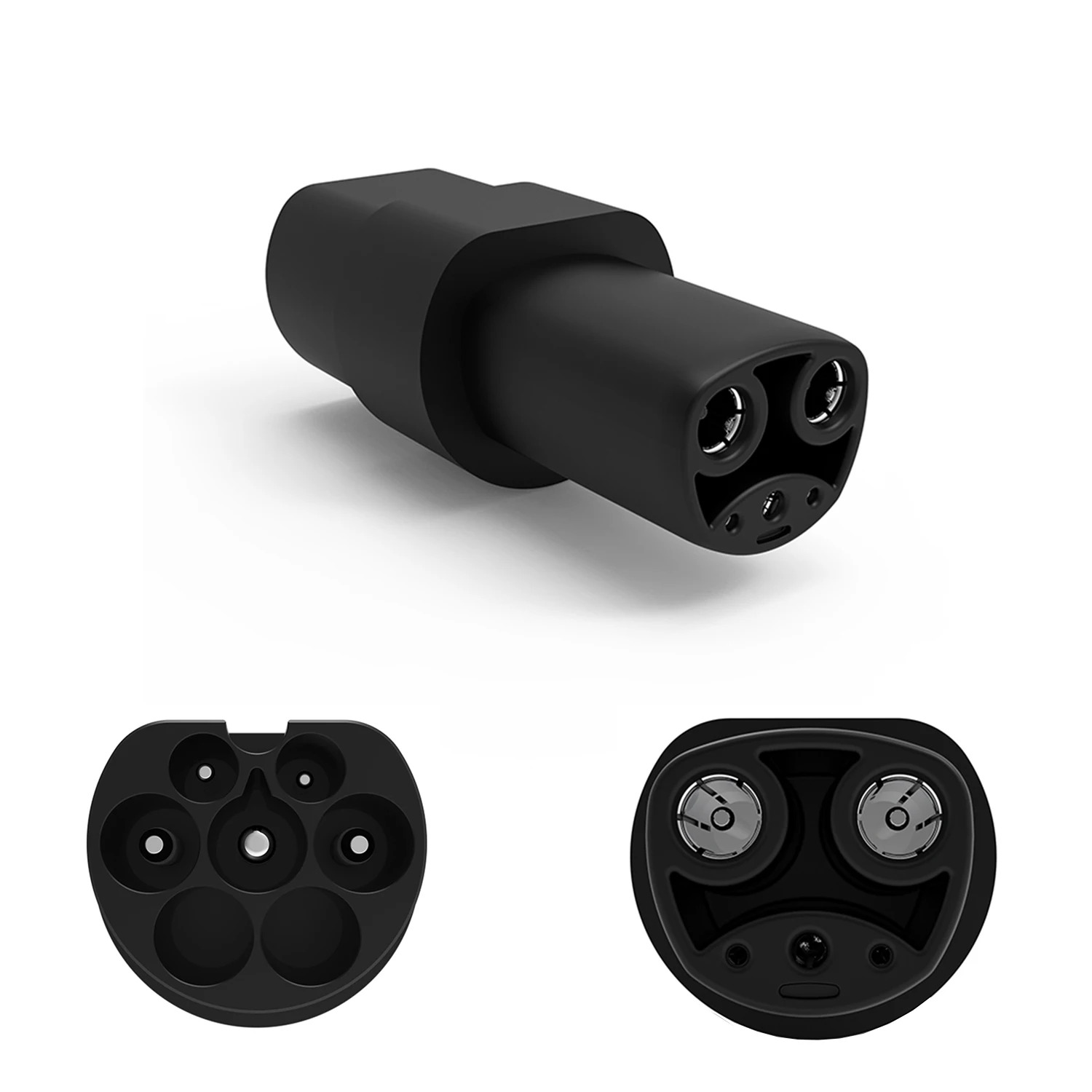 EV 충전기 어댑터 16A 40A Type2 AC 차량충전 커넥터 EVSE 변환 소켓