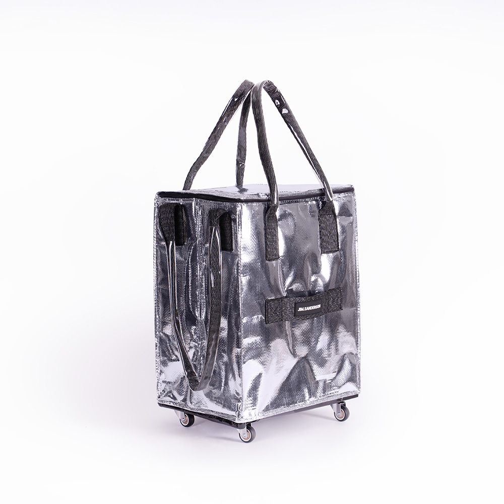 짐샌더슨 롤앤고 쇼퍼백 L 롤링백 쇼핑 카트 캐리어 - 상세 이미지 2
