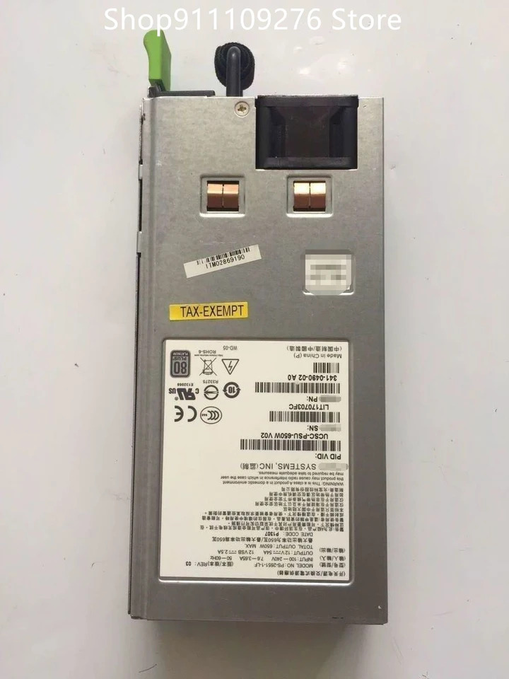시스코 C240/C220 M3 PSU 서버 전원공급장치 PS-2651-1-LF DPS-650AB-2 A UCSC-PSU-650W V02