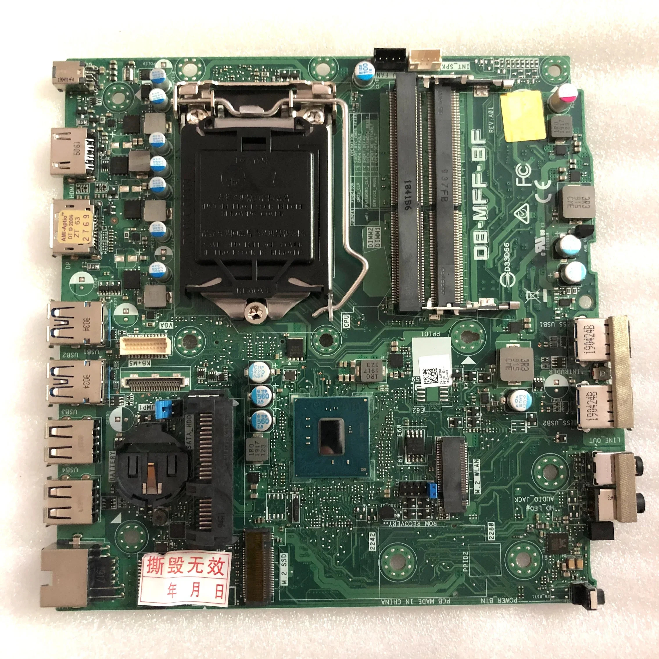 DELL Optiplex 3050 3050M 마더보드DB-MFF-BF CN-0JP3NX JP3NX 메인보드 완전 작동 리퍼