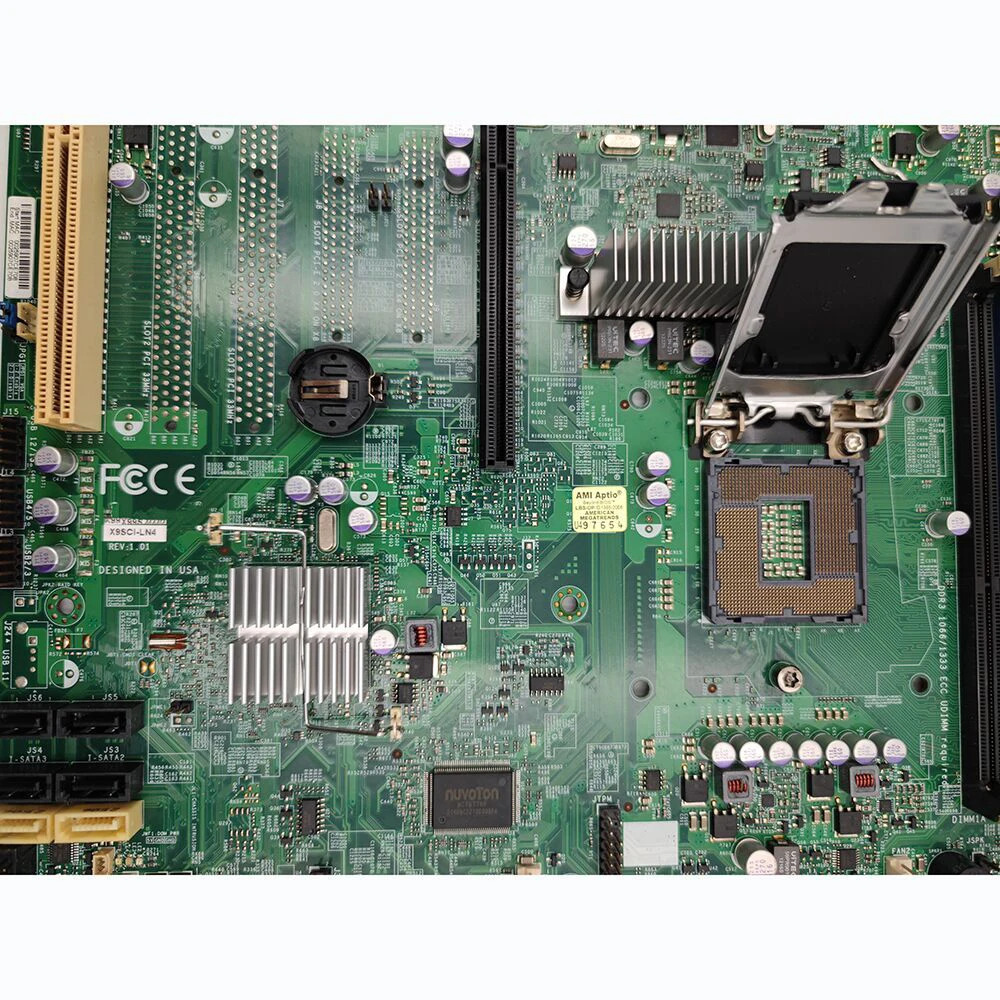 Supermicro 서버 워크스테이션 마더보드용LGA1155는 intel호환 Xeon E3-1200 V2 시리즈 X9SCI-LN4를 지원