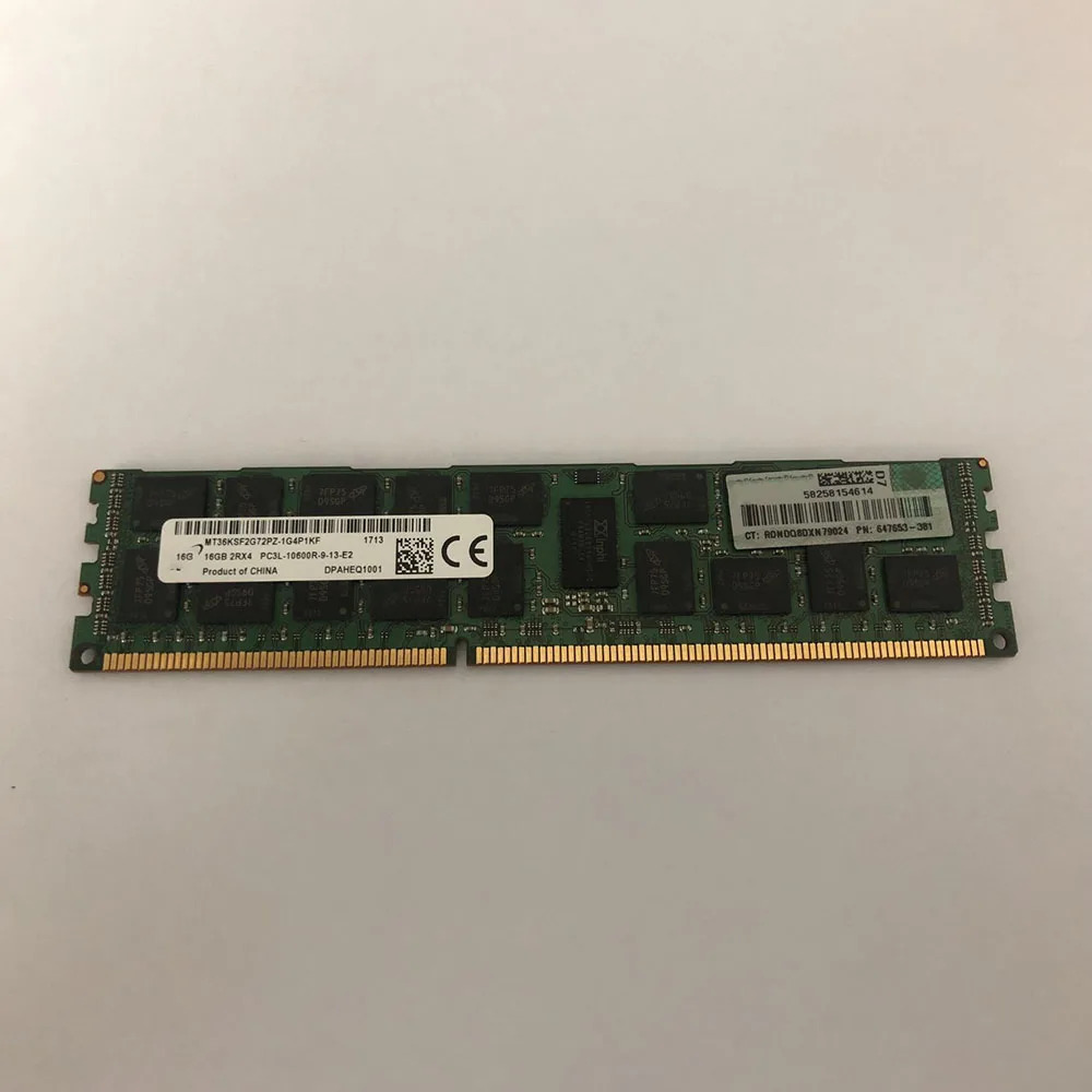 AT110A 647653 -381 739928 -001 RAM 32GB2X16GB RX2800 i4 서버 컴퓨터 메모리