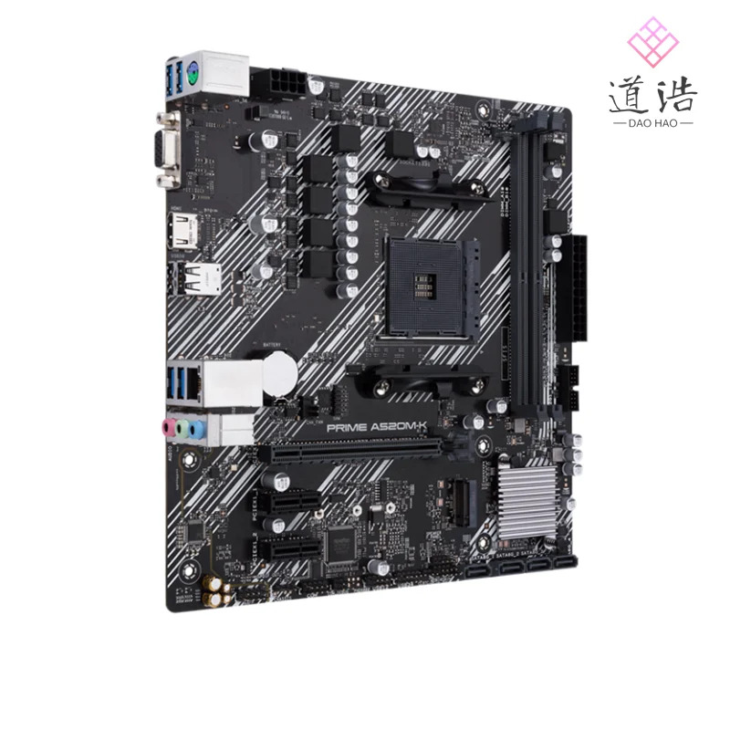 PRIME A520M-K 마더보드HDMI PCI-E3.0 소켓 AM4 DDR4 마이크로 A520 메인보드 리퍼 완료 64GB M.2