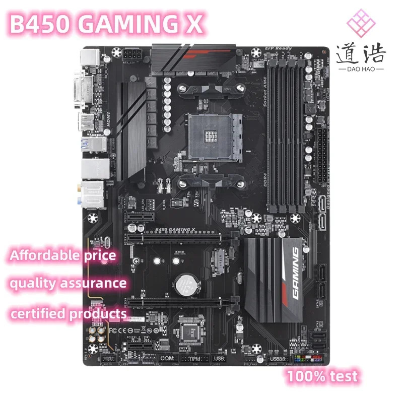 B450 GNG X 마더보드64GB HDMI M.2 SATA3.0 소켓 AM4 DDR4 메인보드 완전 작동 리퍼