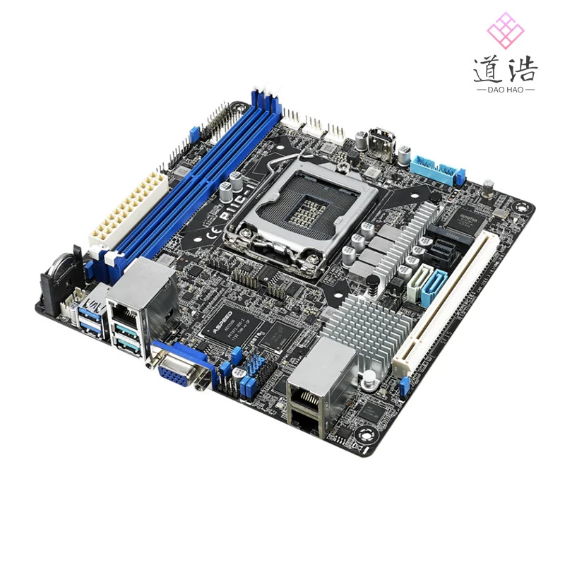 P11C-I 마더보드리퍼 완료 메인보드 M.2 LGA 1151 DDR4 Mini-ITX C242 64GB