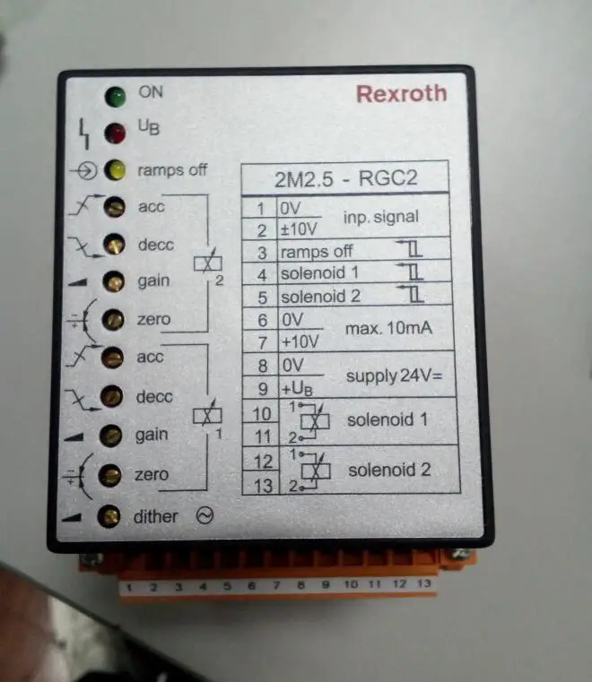 Rexroth MNR 비례 밸브 확대판슬로베니아 0811405106 VT-MSPA2-525-10 V0 2M2.5-RGC2 신