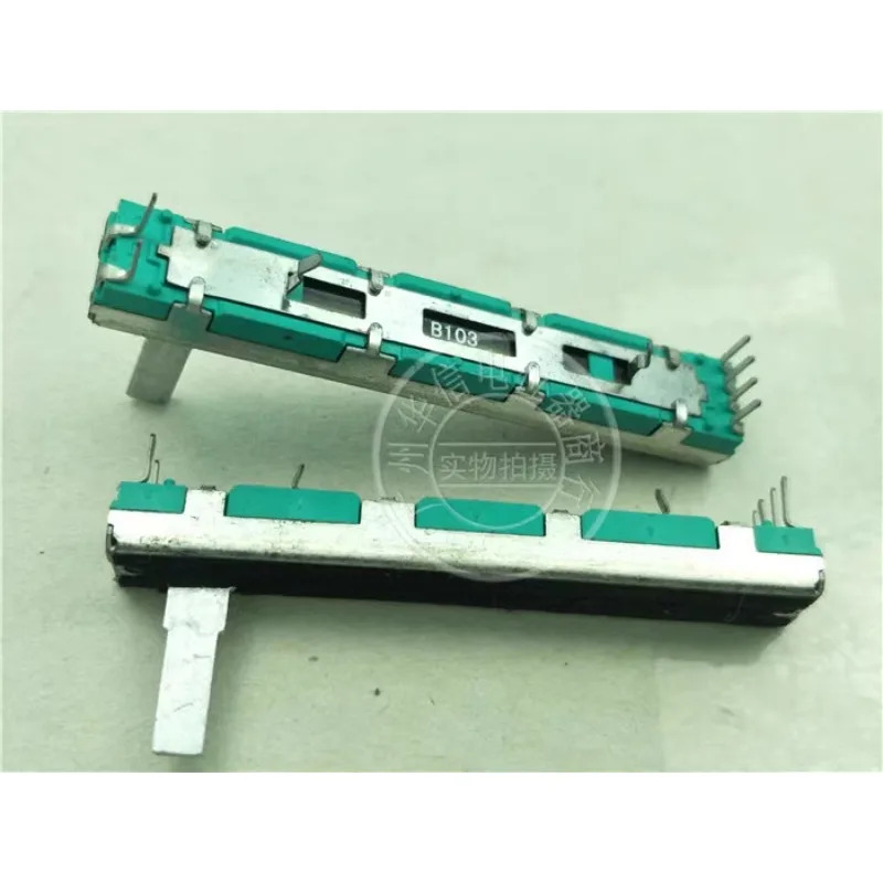 10Pcs SC4580GH 6cm 듀플렉스 다이렉트 슬라이드 페이더 전위차계 B10K A20K B20K B50K A50K