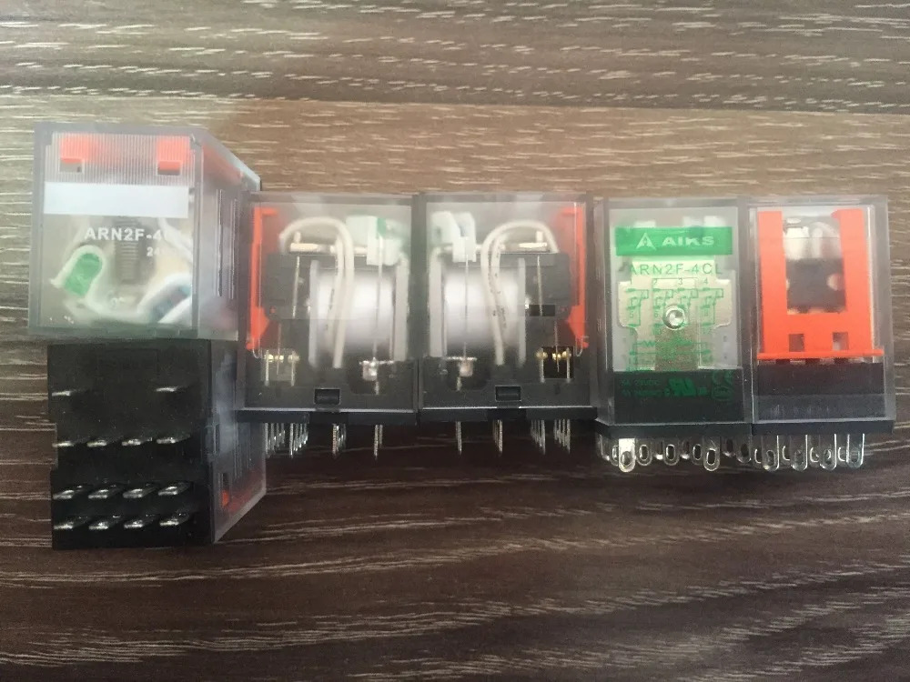 AIKS 릴레이 ARN2F-4CL 교체품 HH54P RXM4AB2BD JZX-22F DC12V DC24V 5A