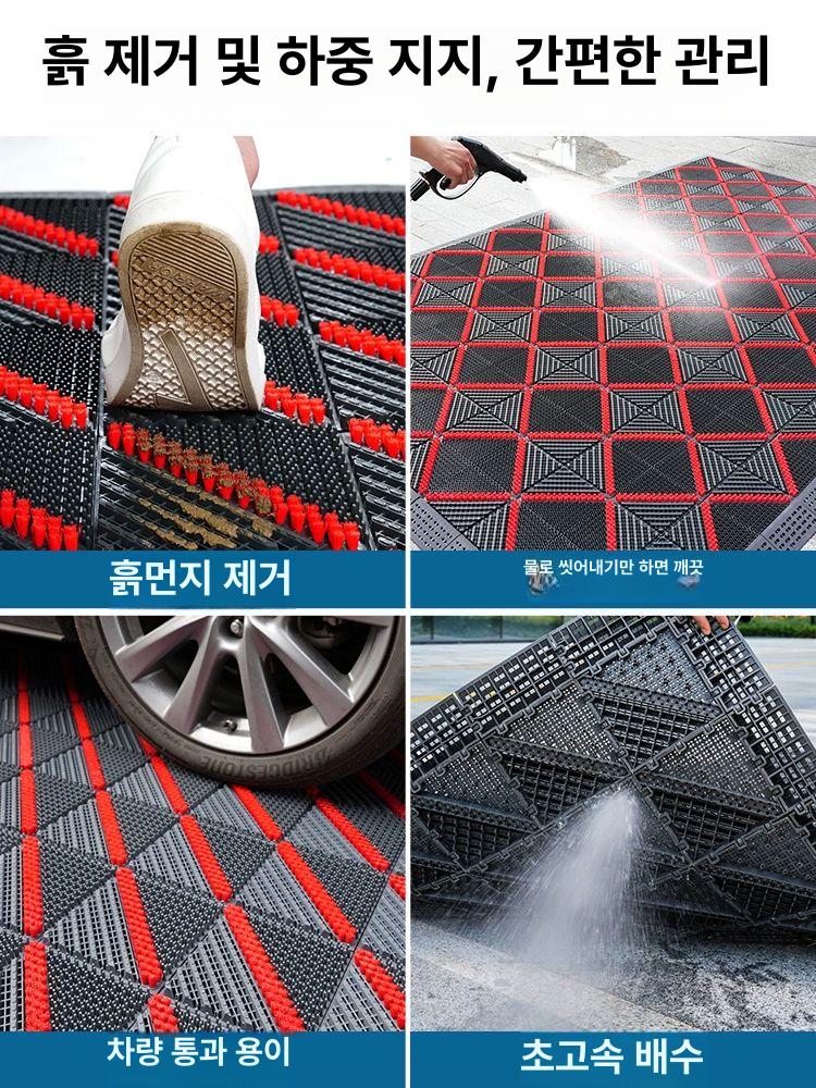 미끄럼방지 논슬립 코일 매트 현관 업소용 출입구바닥 논슬립매트 매장입구 - 상세 이미지 3