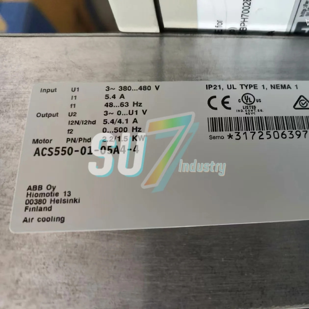 ACS550-01-05A4-4 ACS550-01-06A9-4 인버터