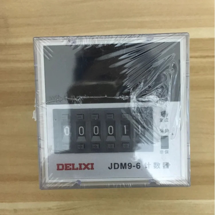 Delixi 디지털 전카운터 JDM9-6 AC220