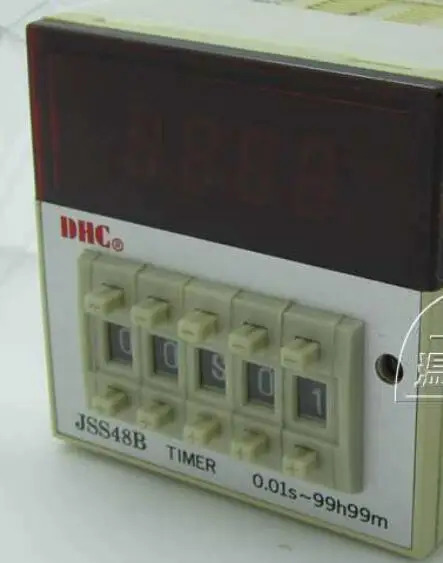 베이스 DHC 타임 릴레이 JSS48B-2Z 포지티브 또는 카운트다운 지연 8 핀