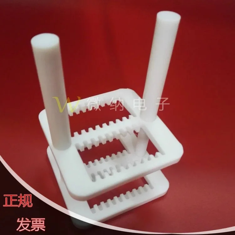 실험실 실리콘 웨이퍼 클리닝 랙 ITO AZO FTO 전도성 유리 PTFE 업그레이드