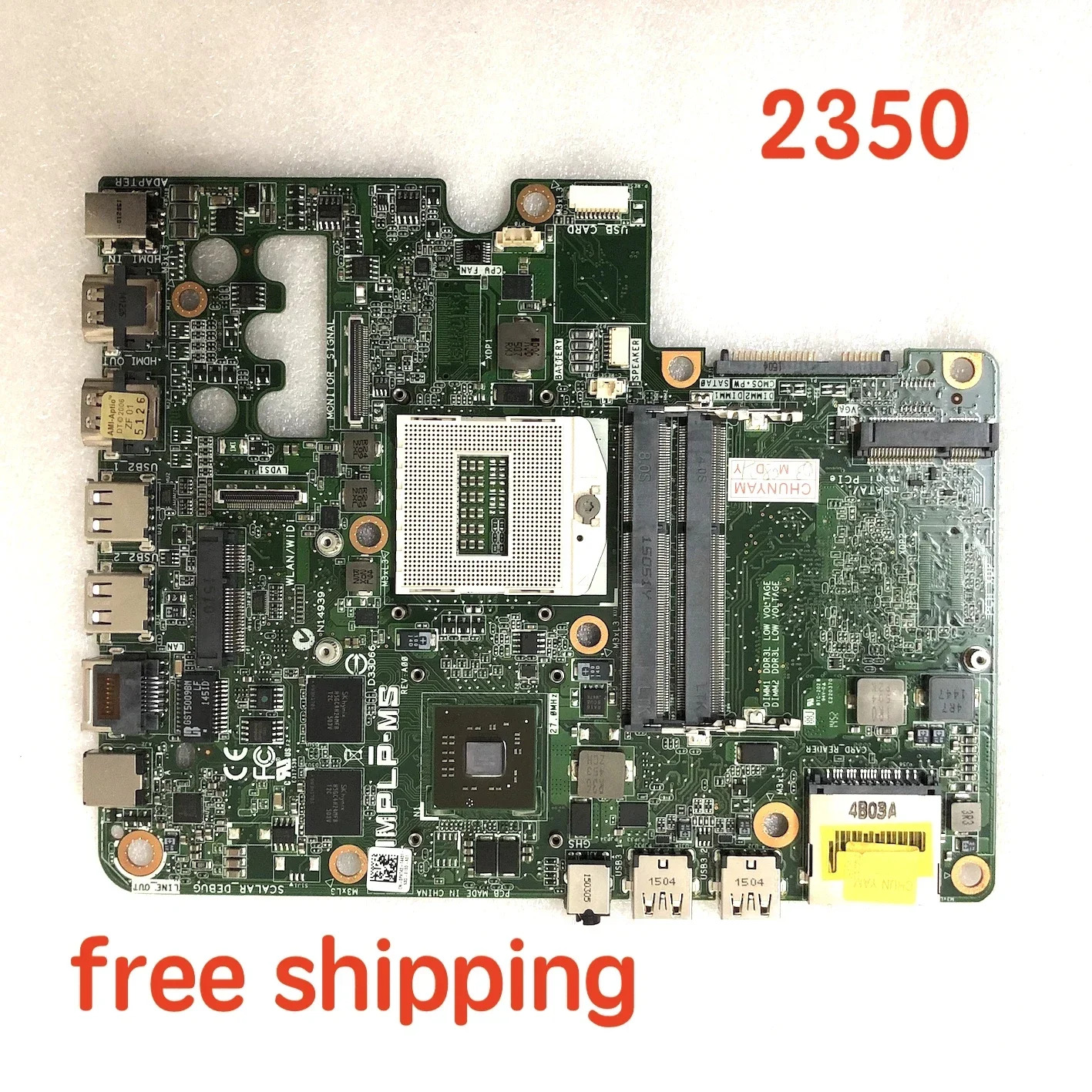 IMPLP-MSFor DELL 2350 마더보드 CN-0P4T42 0P4T42 P4T42 메인보드 완전 작동 리퍼