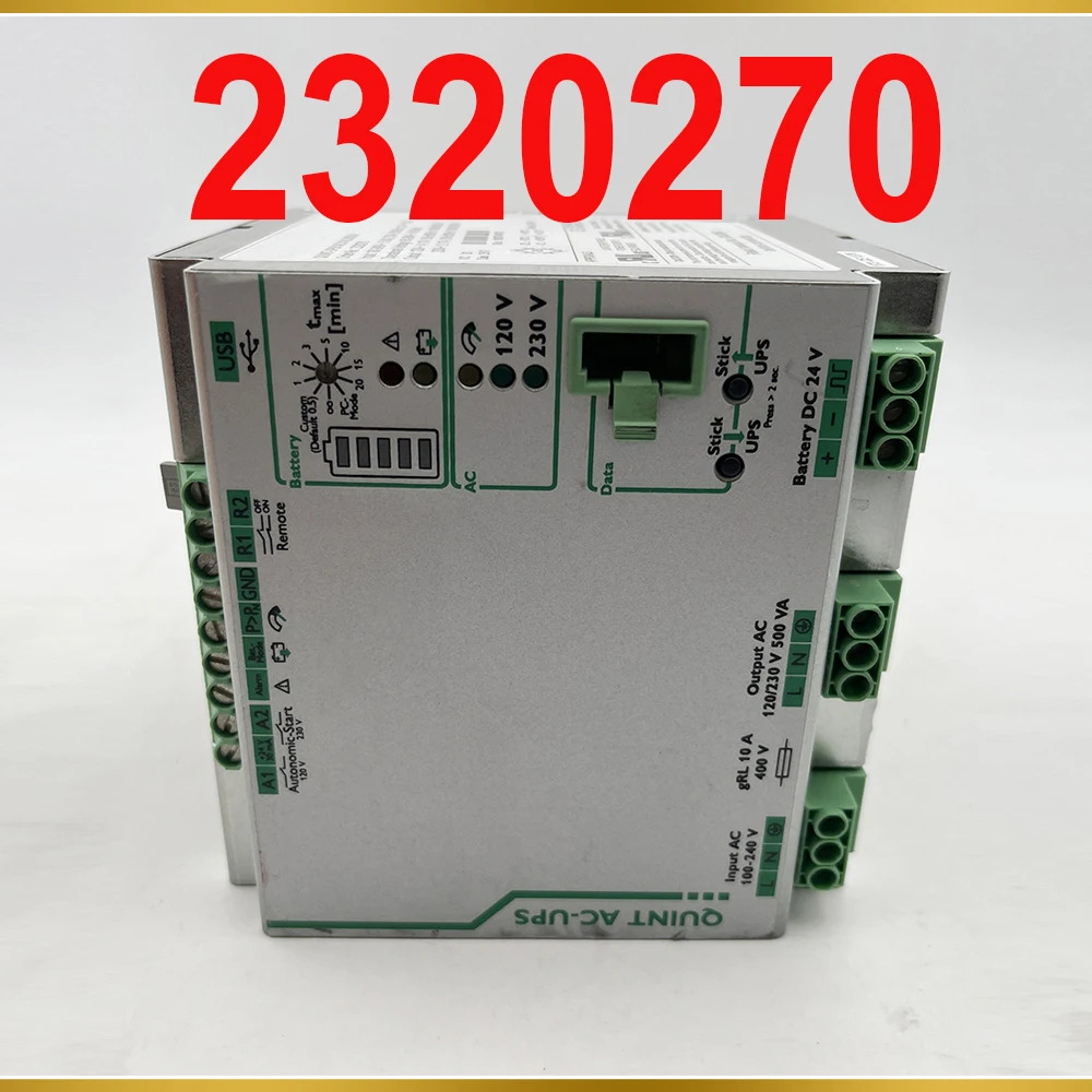 Phoenix 전원공급장치 QUINT-UPS/1AC/1AC/500VA 24V 400W2320270