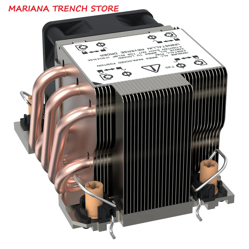 서버 CPU 라디에이터 소켓 LGA 4189 직 크기 2U-M82 2U 113x80x65.9mm