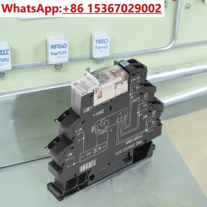 TRZ 230VUC 2CO 초박형 릴레이 정상 개방 24V 1123670000