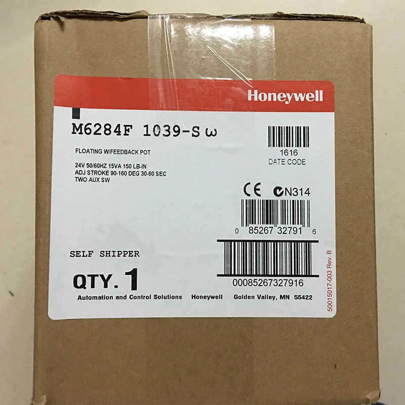 M6284F1039 전기 액추에이터텐 하니웰 미국