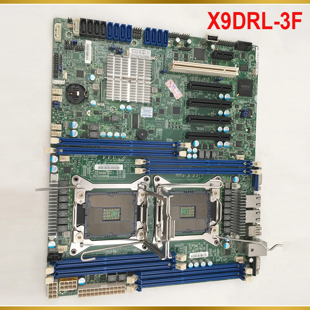 SuperMicro 서버 마더보드 X9DRL-3F 지원 E5 2690 V2 CPU X79 DDR3