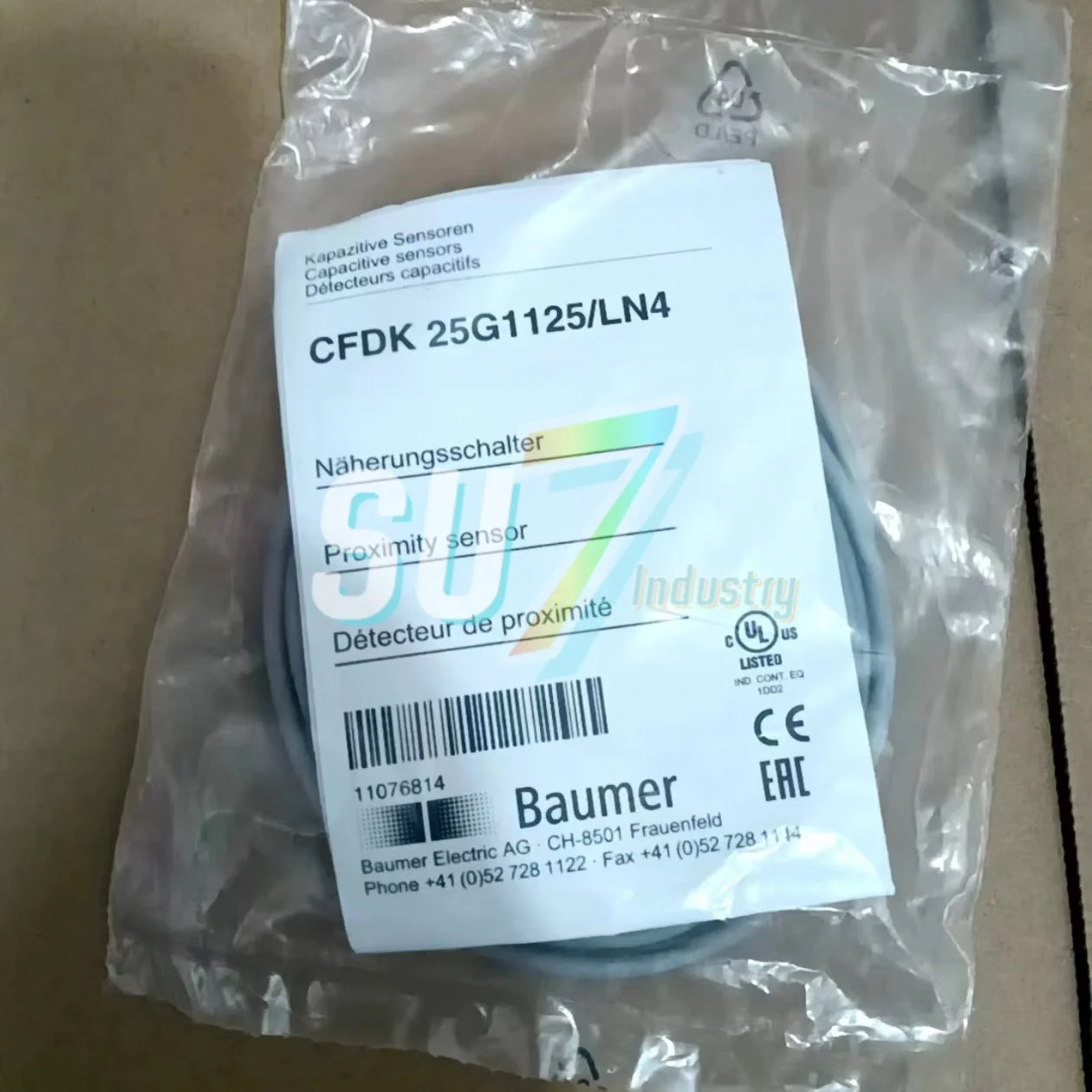 CFDK-25G1125-LN4 용량성 센서 신규