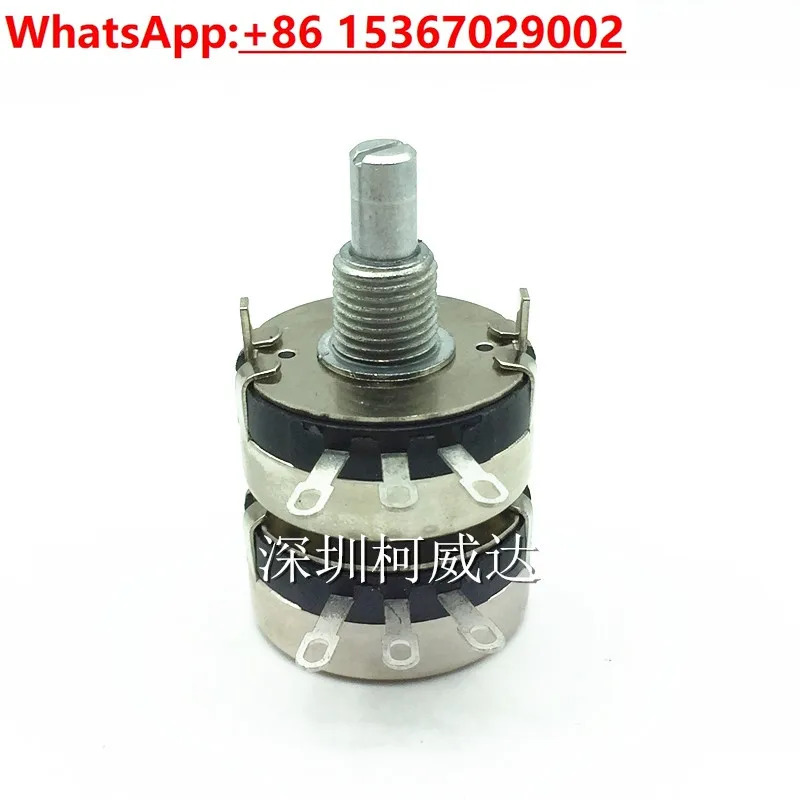 10PCS 이단일 회전 전위차계 WTH118-2W 1K2K2 4K7 10K22K47K100K220K470K1M