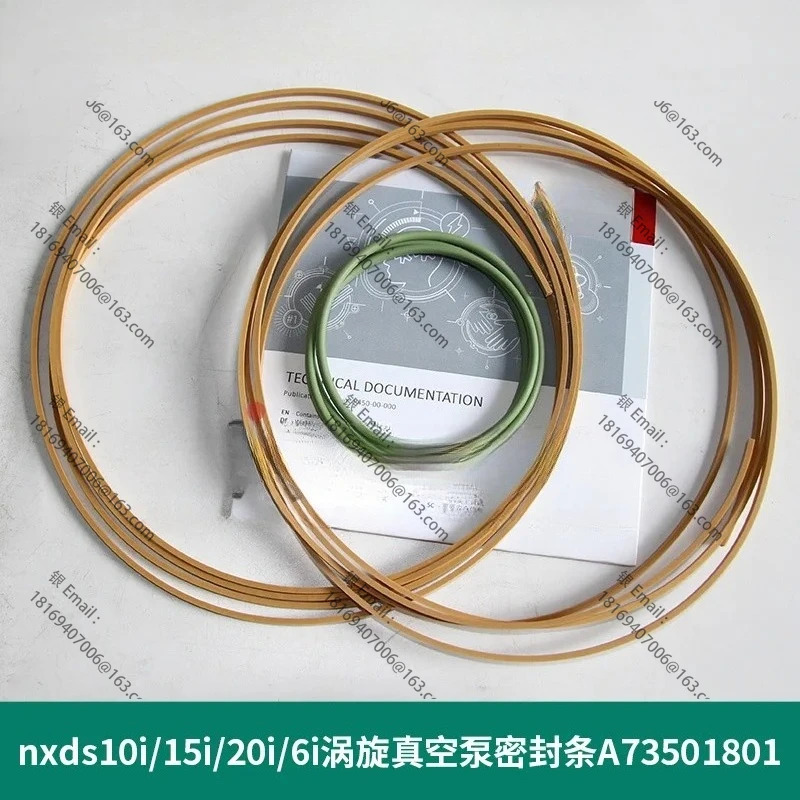 NXDS10i/6i/15i/20i 건식 진공 펌프 키트 A 73501801 씰링 링 스트립