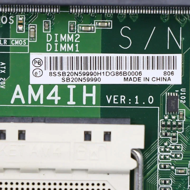 Lenovo호환 ThinkCentre M715q 마더보드AM4IH 01LM607 00XG188 00XK301 소켓 AM4 DDR4 완전 작동 리퍼