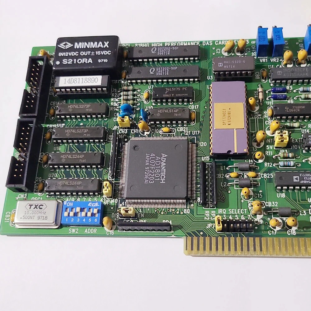 고성능 DAS 카드 REV A3 데이터 캡처 16채널 ISA Advantech PCL-818HG용