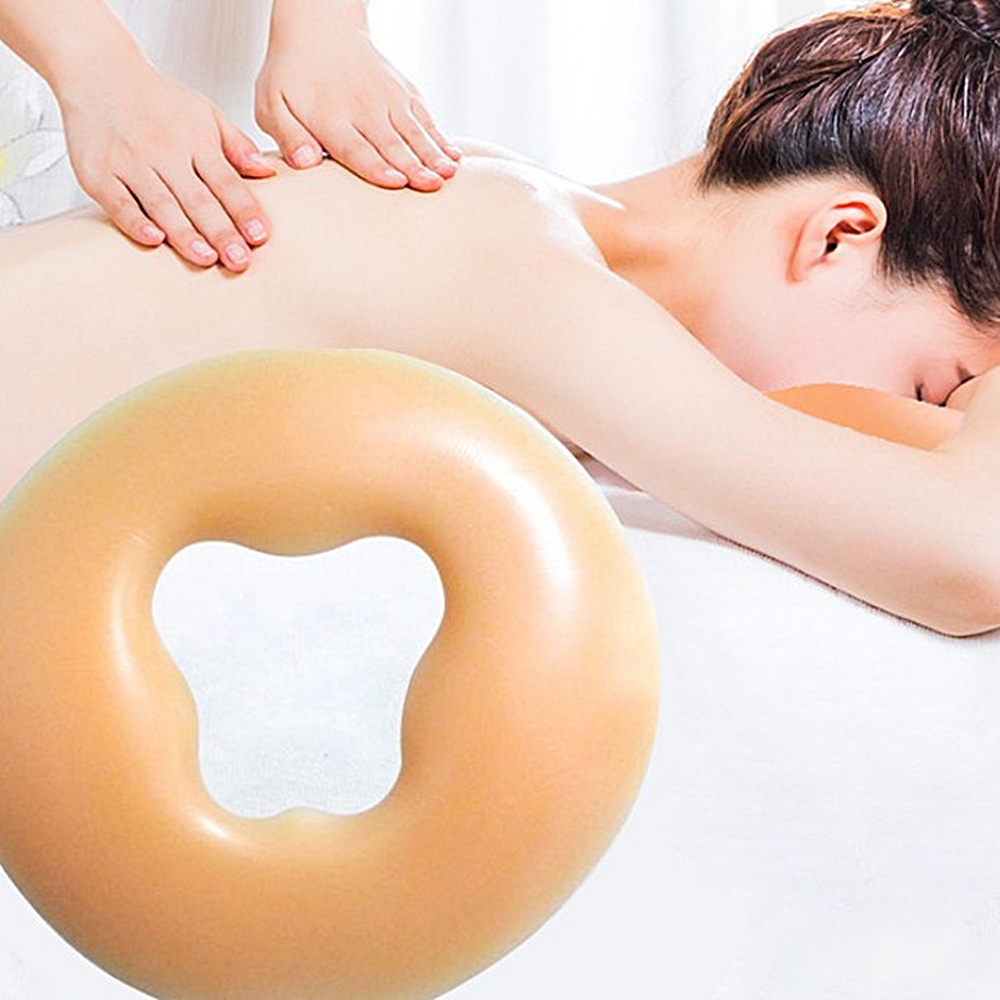 경락베개 안면 마사지 실리콘 원형 페이스쿠션 박대표마켓 - 상품 이미지