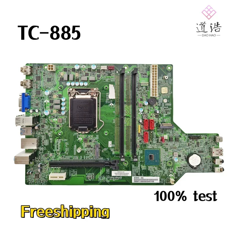 Acer TC-885 데스크탑 마더보드B36H4-AD LGA 1151 DDR4 B360 메인보드 완전 작동 리퍼