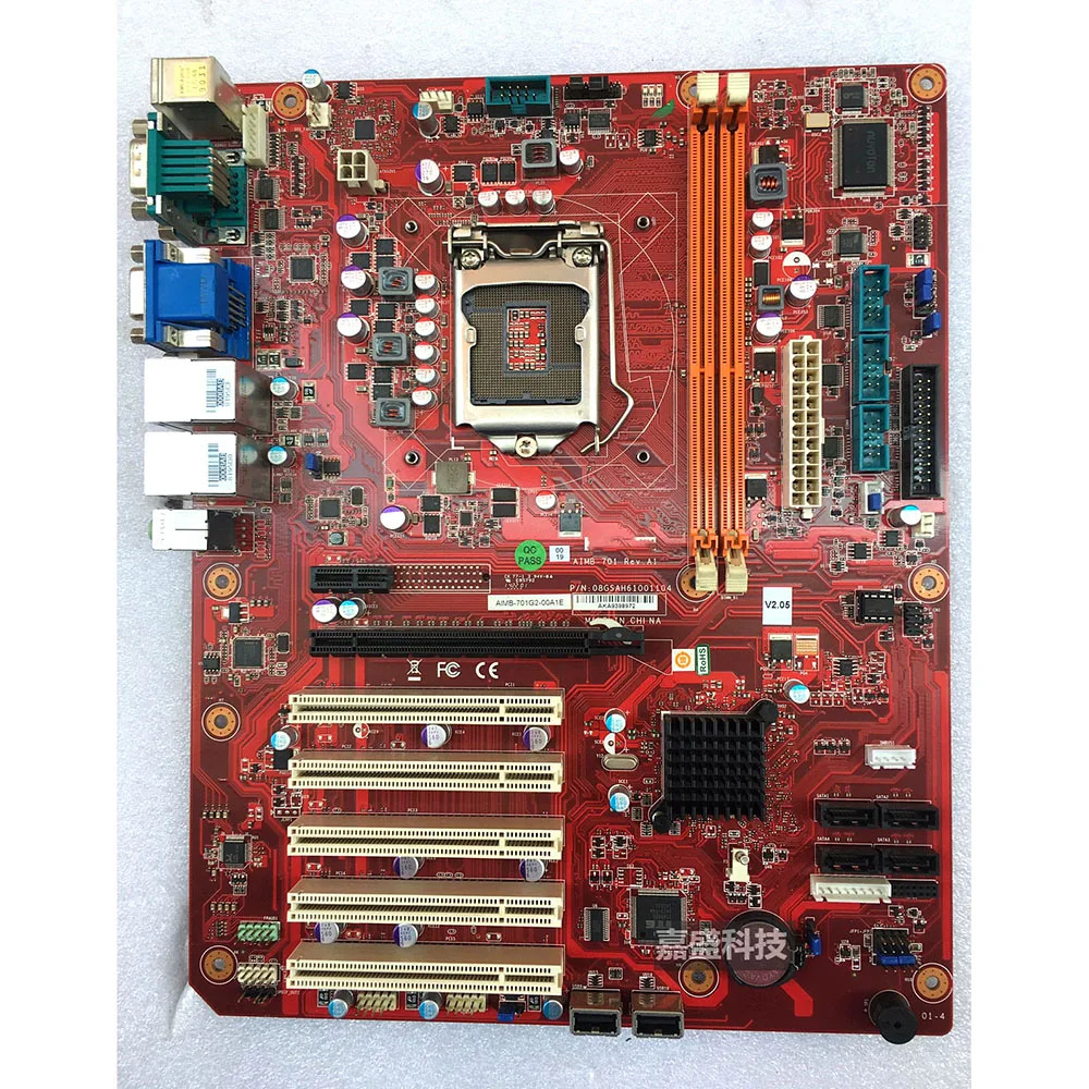 ADVANTECH 듀얼 네트워크 포트 AIMB-701 Rev.A1 AIMB-701G2 AIMB-701G2-00A1E산업마더보드