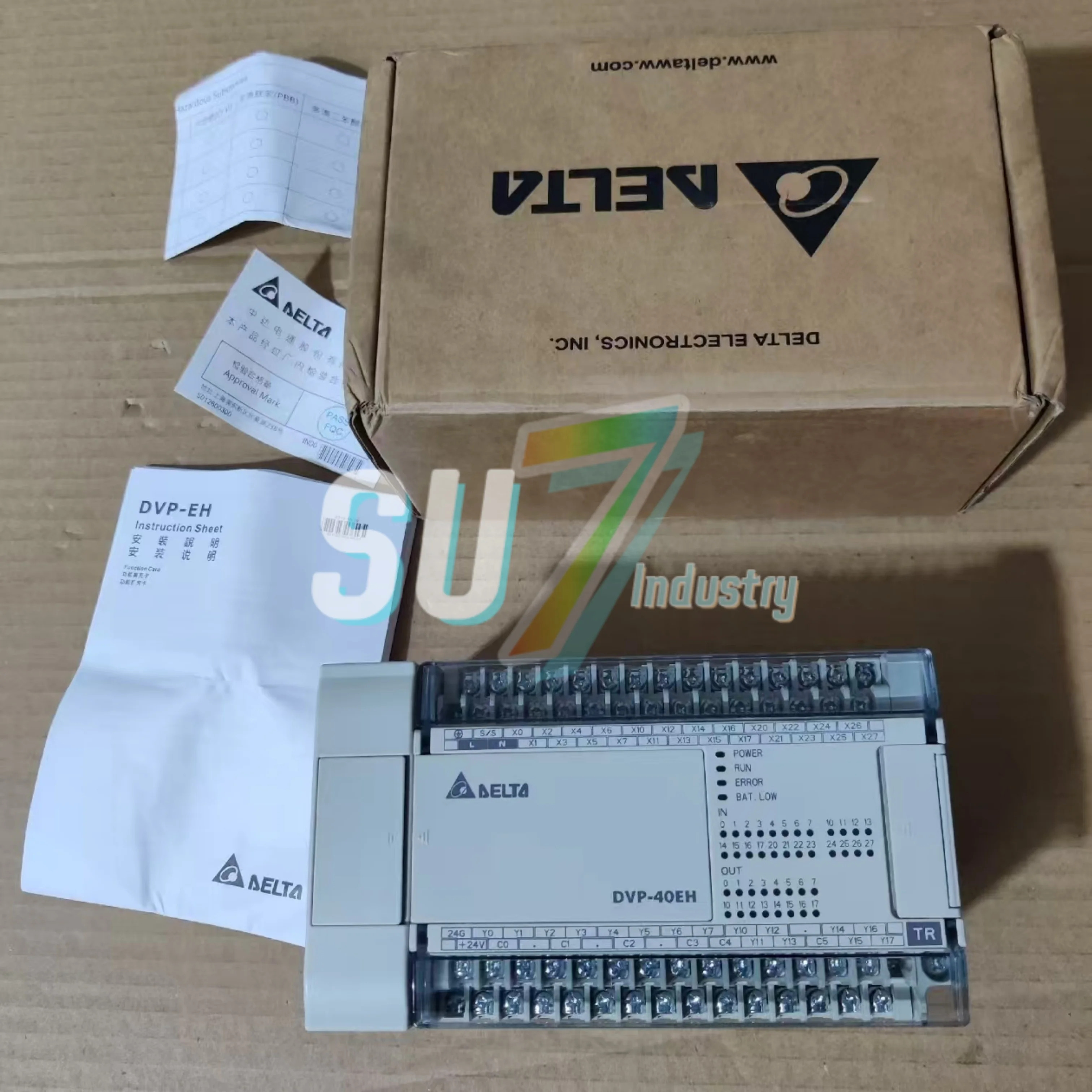 DVP40EH00R3 DVP40EH00T3 PLC 모듈 원본