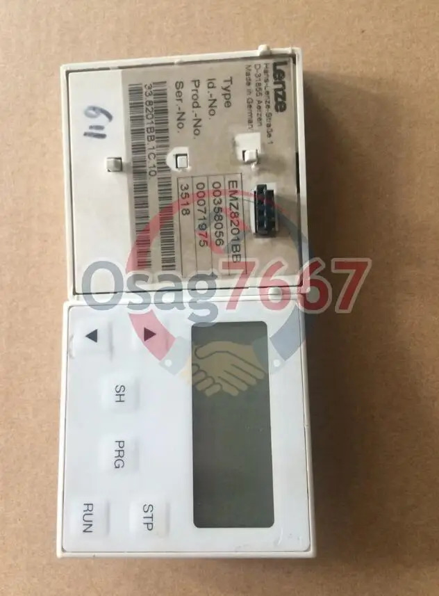 EVF8200 시리즈 인버터오퍼레이터 패널 EMZ8201-BB EMZ8201BB One LENZE
