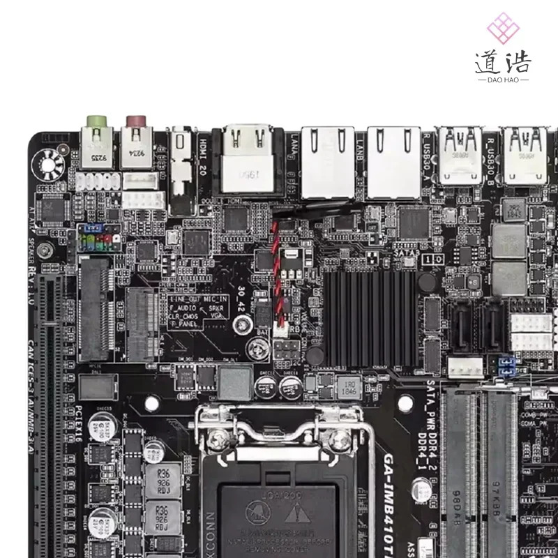 GA-IMB410TN 산업마더보드32GB PCI-E3.0 M.2 LGA 1200 DDR4 Mini-ITX 17x17 H410 메인보드 완전 작동