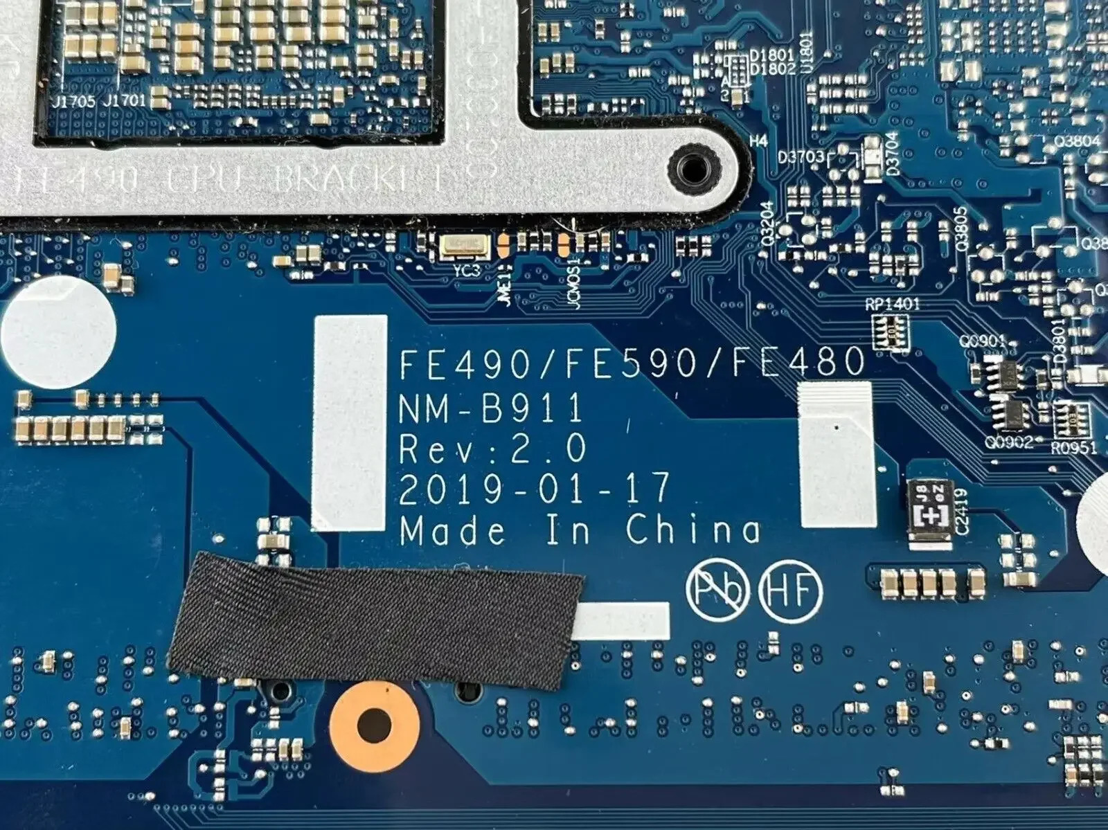 Lenovo호환 ThinkPad E490 E590 컴퓨터 메보드 I7-8565UNM-B911용