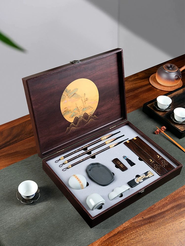 전문가용 서예 붓 벼루 먹 종이 초급자 입문 풀세트 한글 한자 캘리그래피 취미 기초 완성 미술용품 학용품 모음 - 상세 이미지 4