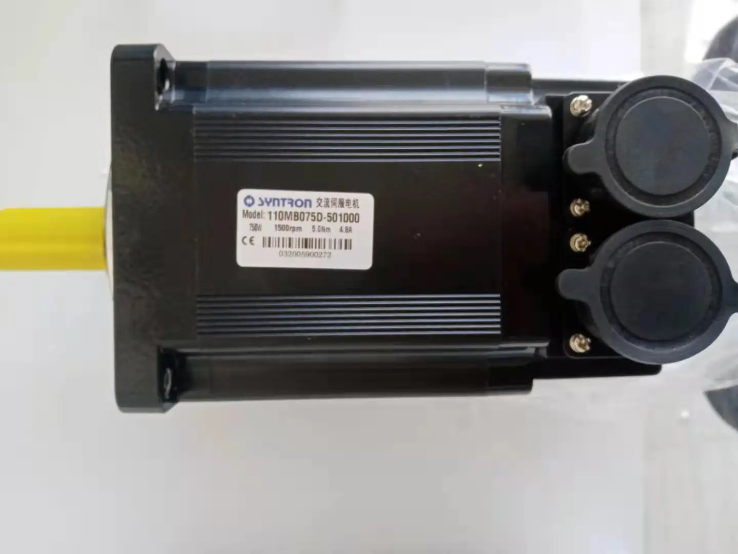 SYNTRON AC 서보모터 모델 110MB075D-501000 750W 1500rpm 5.0Nm 4.8A