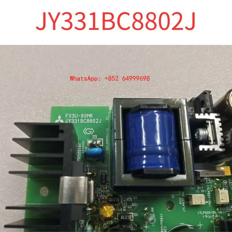 PLC 프로그래밍 FX3U-80MR JY331BC8802J 전원 보드리퍼 리퍼 OK