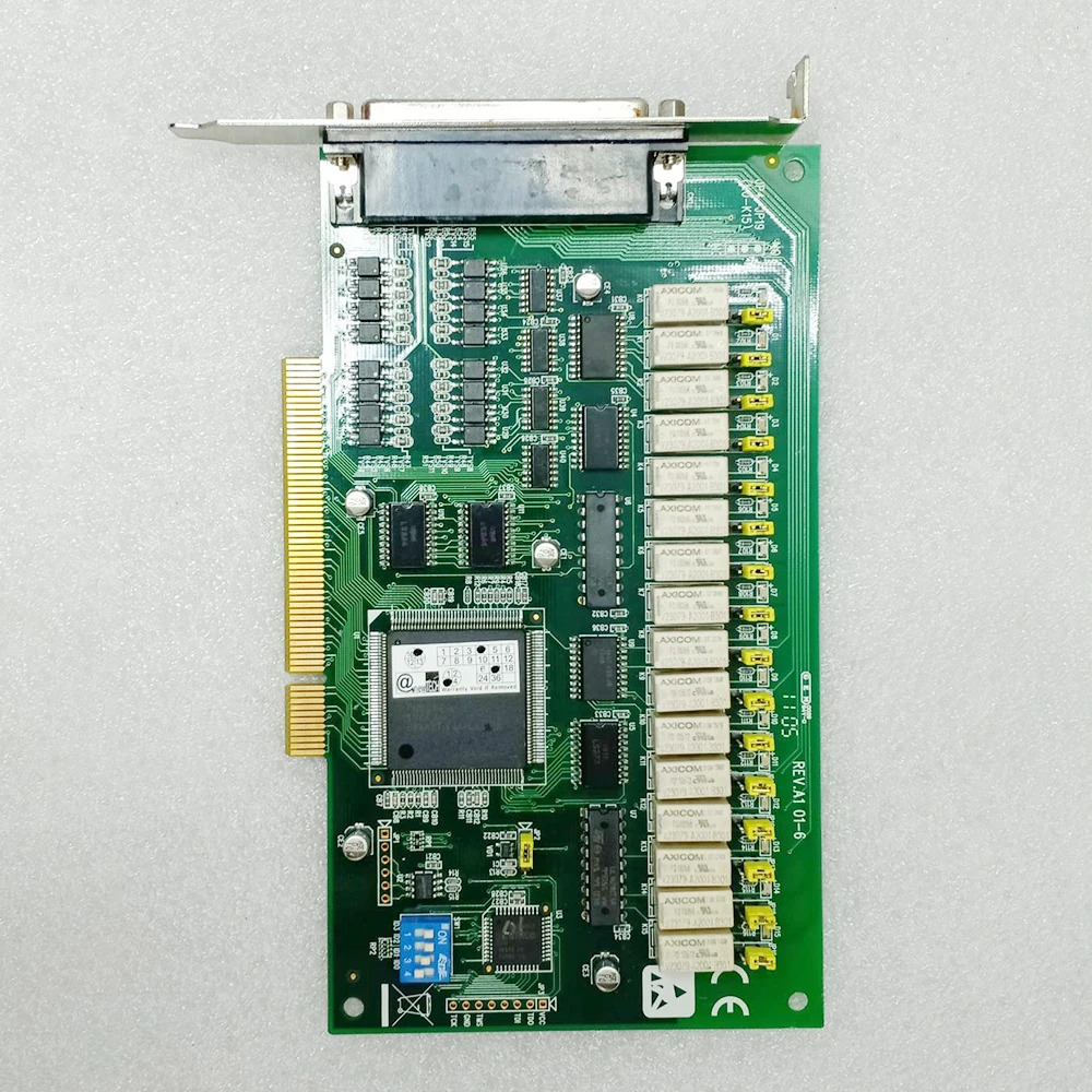 어드밴텍 PCI-1762 REV.A116채널 절연 디지털 입력 16채널 릴레이 출력 카드