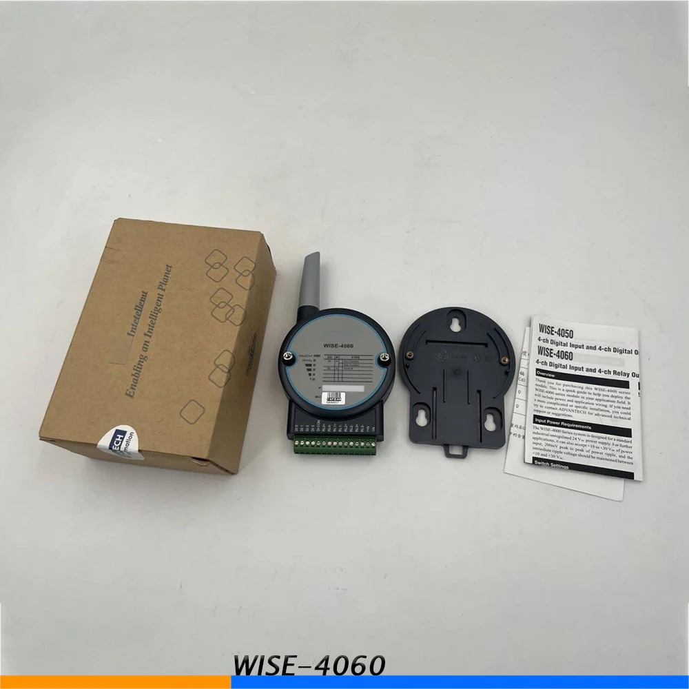 ADVANTECH WISE-4060 4채널 절연 디지털 입력 릴레이 출력 무선 I/O 모듈